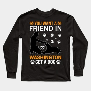 Dog T - Shirt Design Long Sleeve T-Shirt